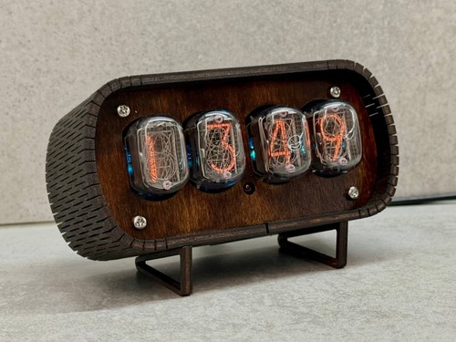 Nixie tube desk clock - in-12,