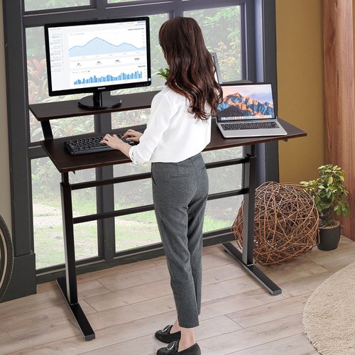 Tier standing desk - 2-tier,