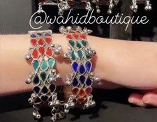 Afghan bracelets - afghan,
