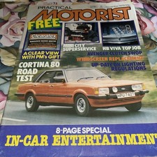 Vintage Practical Motorist Magazine November 1979 Cortina  Road Test Cover