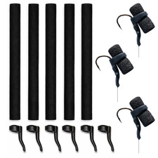Black zig foam carp - foam, rigs
