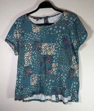 Laura Ashley Top UK 16 Teal