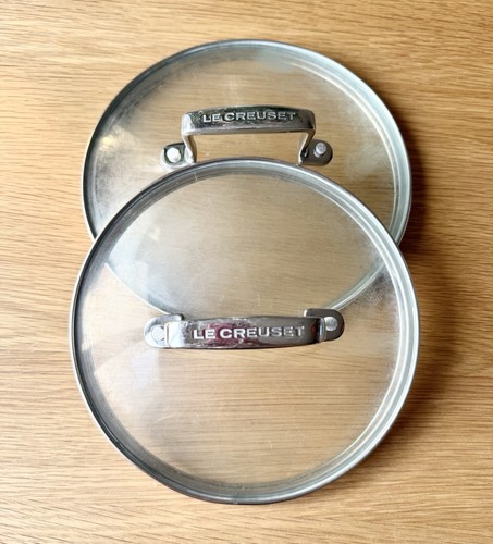 Well used creuset pan - 2,