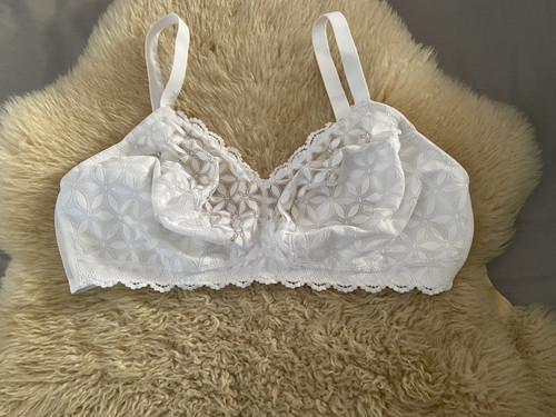 White soft cup unpadded - white,