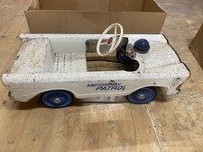 Triang Motorway Patrol Vintage Metal Pedal Car
