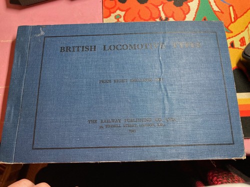 British locomotive types - british,