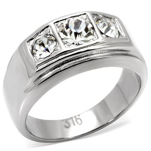 Mens silver signet pinky - silver,