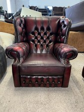 Saxon Chesterfield Oxblood