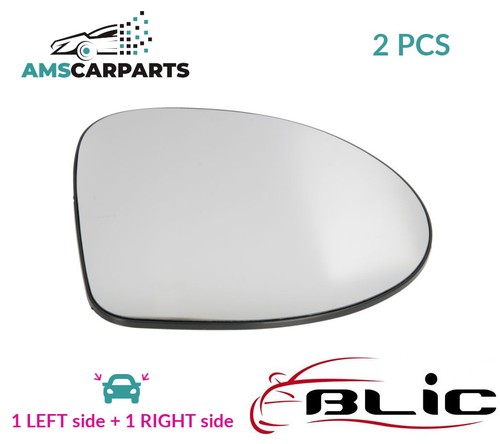 Rear view mirror glass pair - rear,