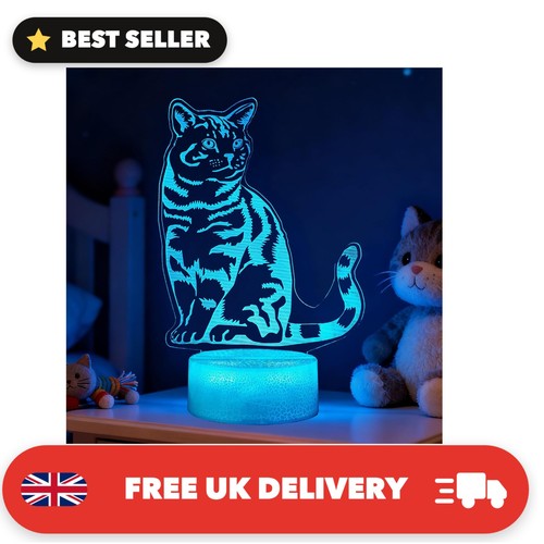 Cat gifts night light - cat, light,