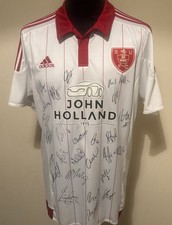 Sheffield United match worn squad signed 2015/16 home shirt 