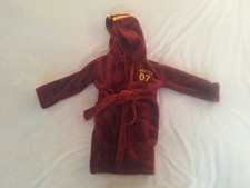 Burgundy Harry Potter Hooded Dressing Gown George Size 12-18 Months