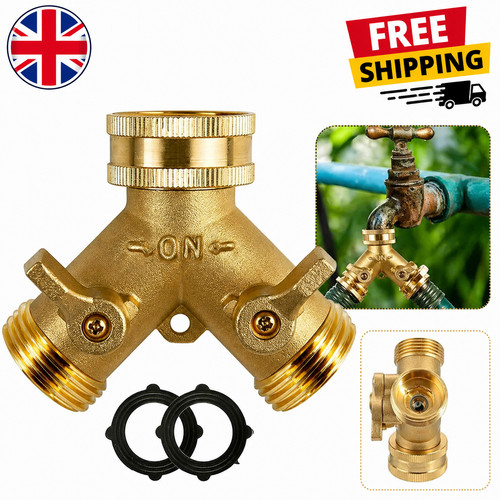 Garden tap splitter way - tap,