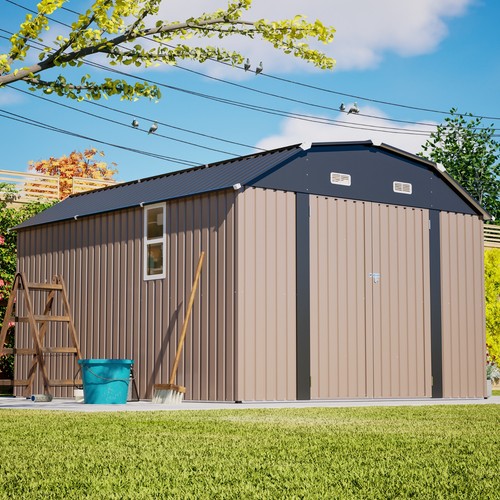 Heavy duty tool shed - x, 12'