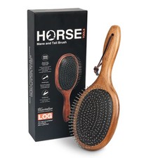 Wooden Horse Grooming Brush
