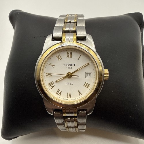 Tissot pr50 1853 two tone - tissot,