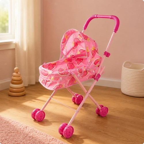 Baby doll carriage foldable - doll,