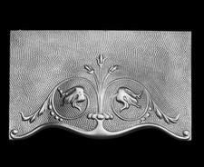 RESTORED ANTIQUE CAST IRON FIREPLACE HOOD CANOPY VICTORIAN EDWARDIAN ART NOUVEAU