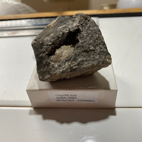 Unusual calcite vug matrix - unusual,
