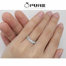 Round Cut 925 Sterling Silver