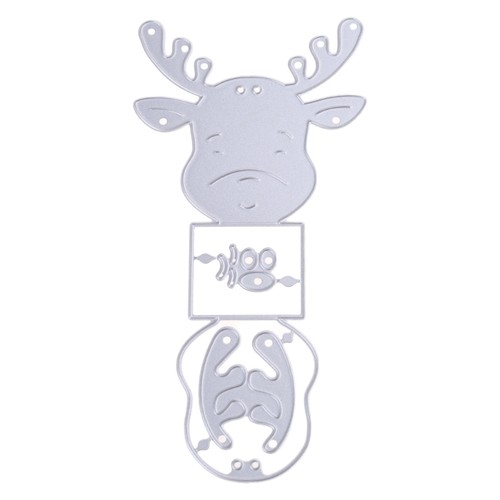 Reindeer embossing die - embossing,
