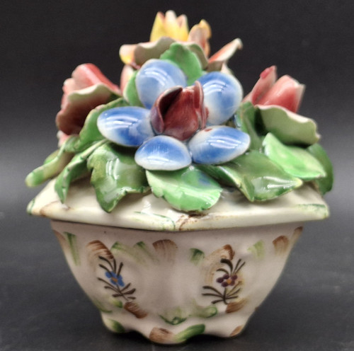 Vtg capodimonte porcelain - vtg,