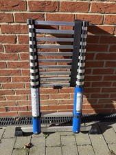 Werner 8703220 Telescopic Extension Ladder 3.2m 11 Rung c/w Stabiliser Bar