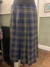 Gor-Ray  Pleated Tweed Skirt