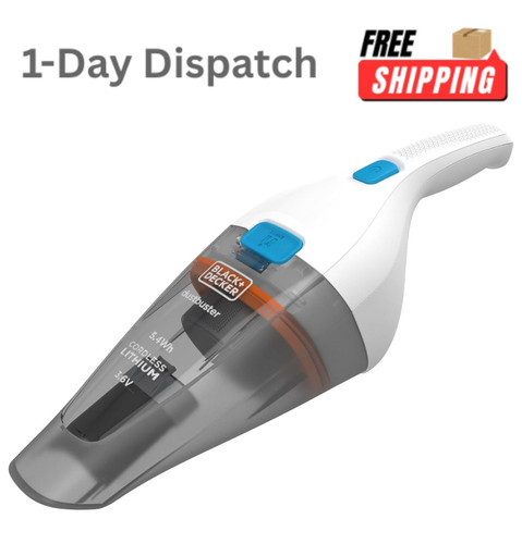 Black decker dustbuster 6v - black+decker, 3.6v