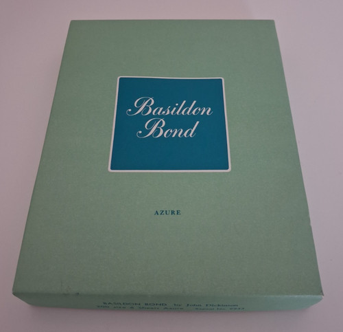 Vintage basildon bond azure - vintage,