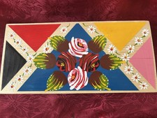 Roses and castles hand painted