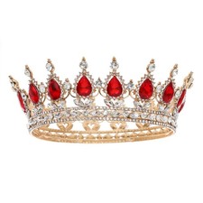 Rhinestone Queen Crown Wedding