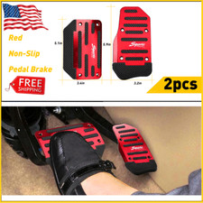 Red Break Foot Pads Non-Slip