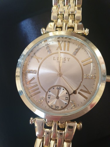 Lipsy gold quart - quart, watch