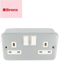 METAL CLAD 13 Amp Double 2