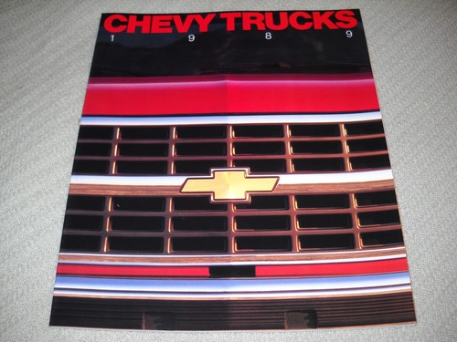1989 chevrolet truck p - 1989,