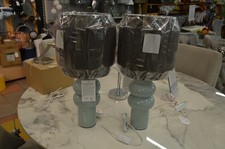 Pair of Table Lamps 2x Blue