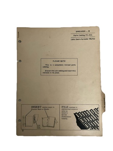 John deere spreader - john, parts