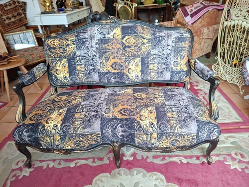 Victorian two seater settee - two,