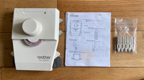 Brother 2600 intarsia - ka-2600,