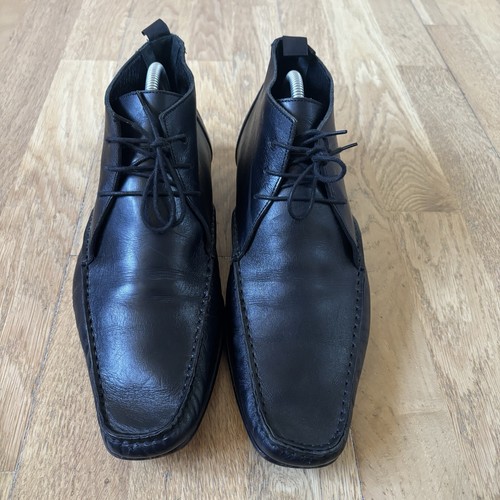 Jeffrey west black - west, leather