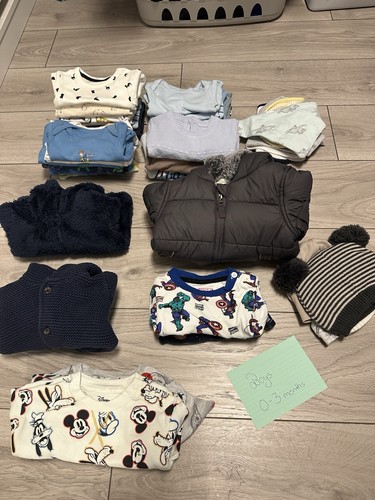 Boys baby clothes bundle 3 - clothes, 0-3