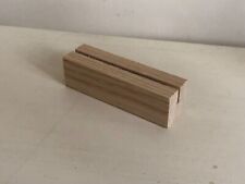 Ash Card Stand - Large - wooden block wedding menu table number place label