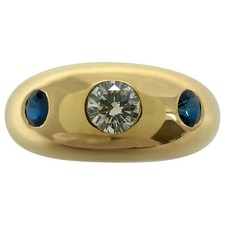 Cartier Diamond And Blue