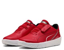 PUMA Scuderia Ferrari HP Drift Cat 11 Sneaker Kids Red A Tear Shoes New