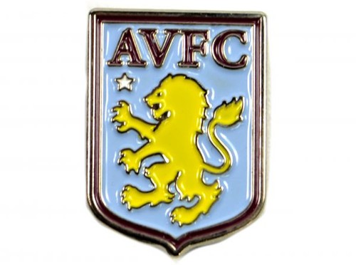 Aston villa crest pin badge - aston,