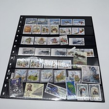 2006  Selection of Russian Stamps On Front And Reverse of Display Sheet 