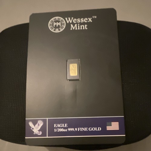 Wessex mint eagle gold bar - eagle,