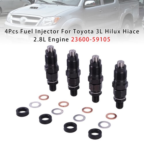 4pcs fuel injector for - fuel, toyota