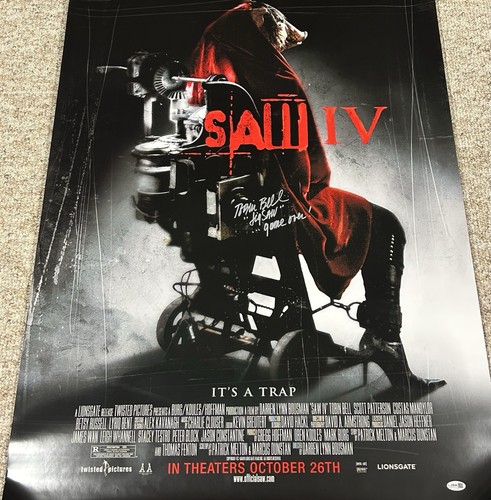 Tobin bell jigsaw autographed - bell,